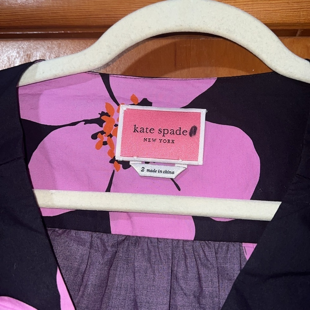 Kate Spade Grand Flora Fit & Flare Floral Dress Size 2 NWOT - Picture 10 of 15